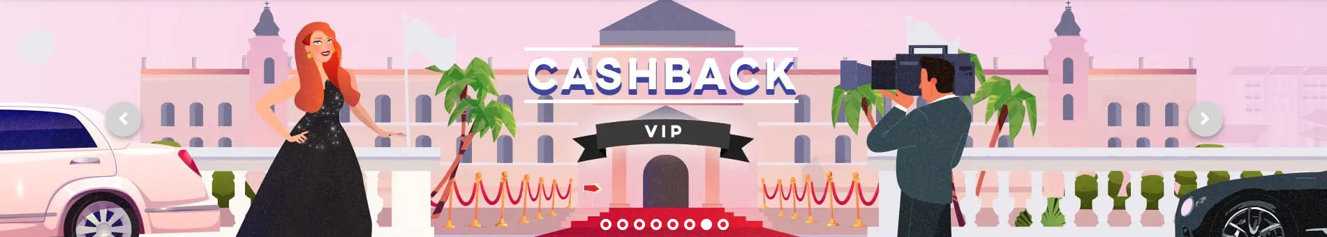 cashback VIP MyJackpot Casino