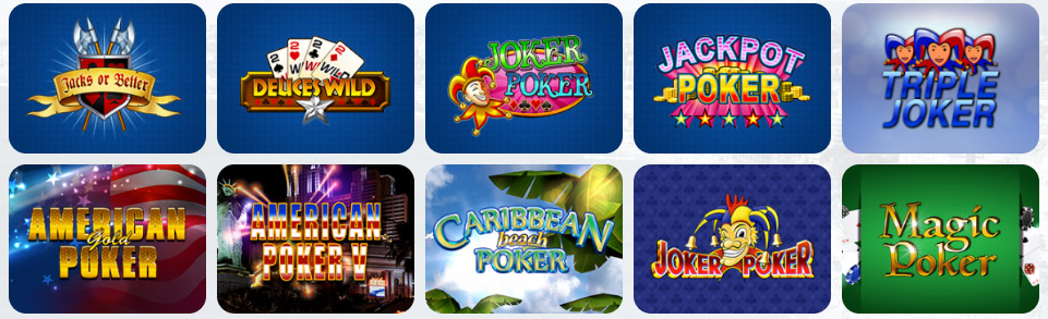 Video Poker MYJACKPOT CASINO
