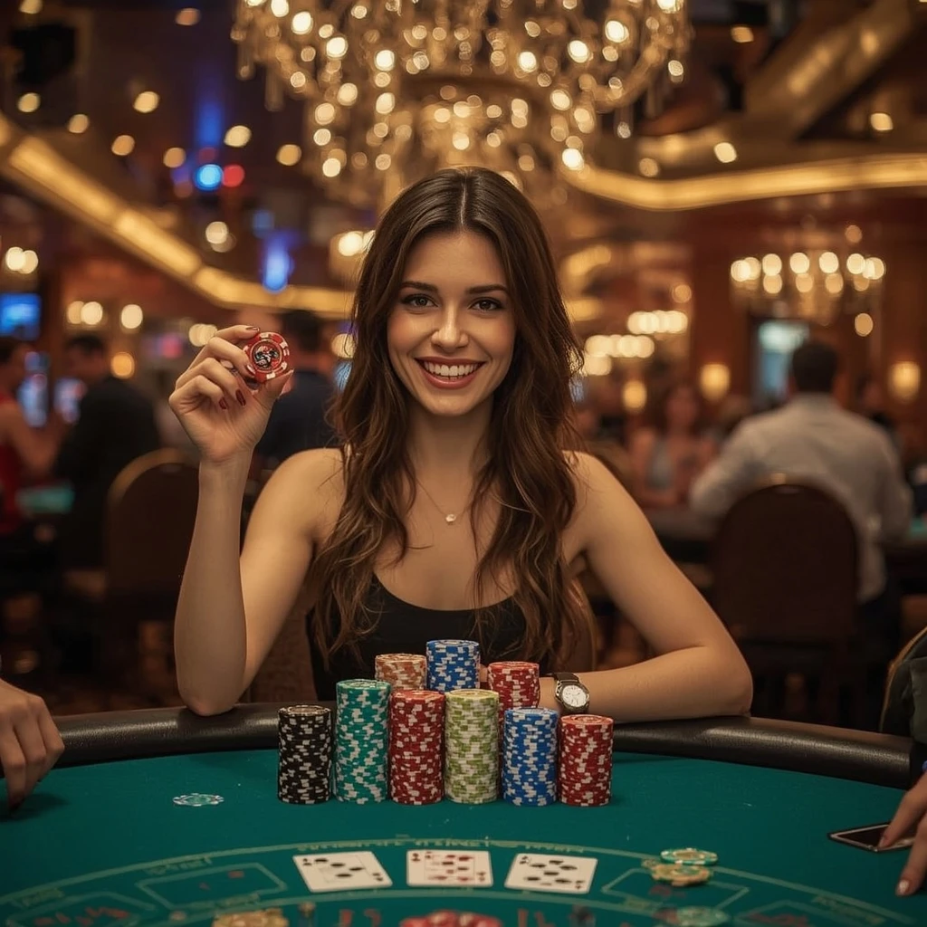 bonus dans les mains d'un homme au casino MyJackpot Casino